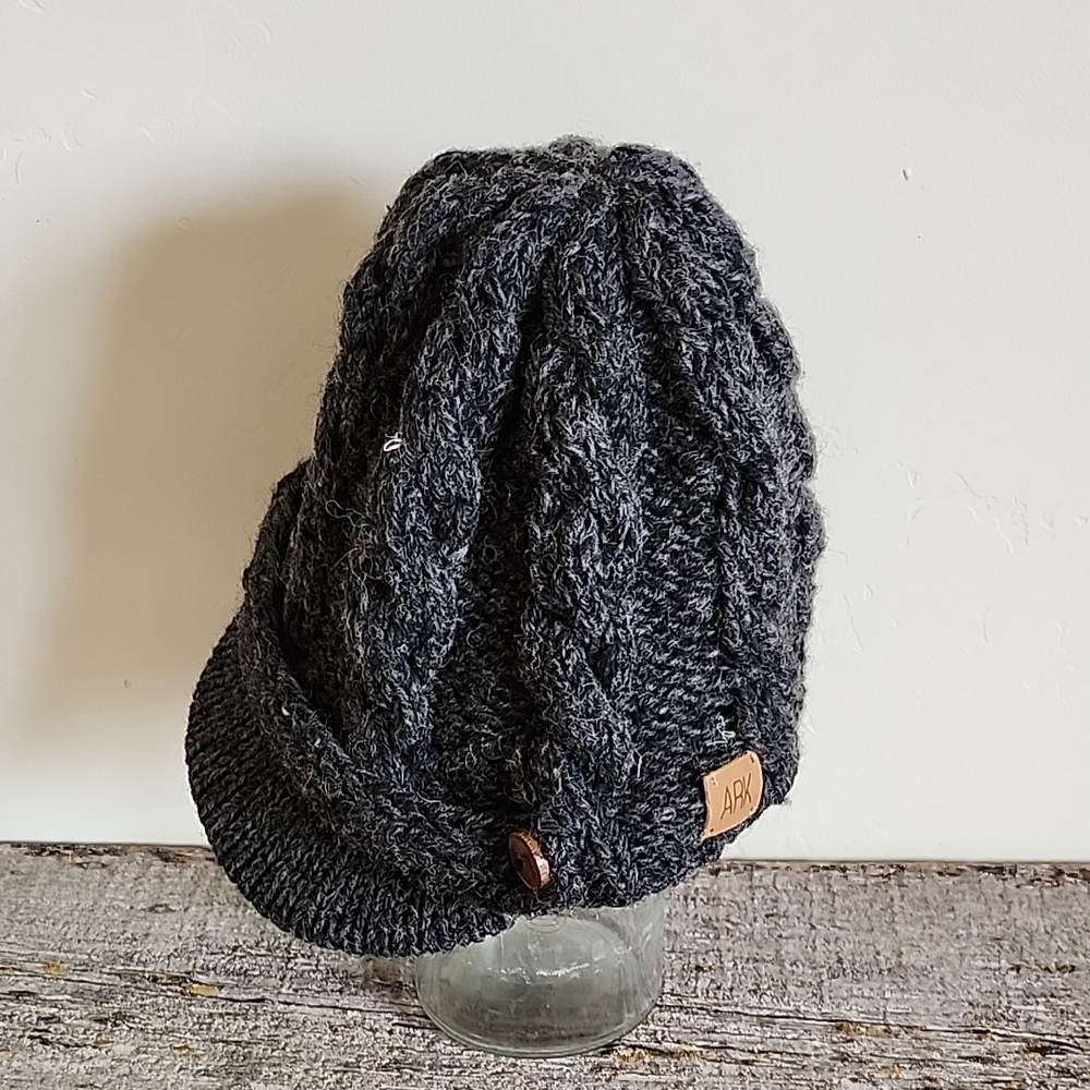 ARK Black Knit Beanie